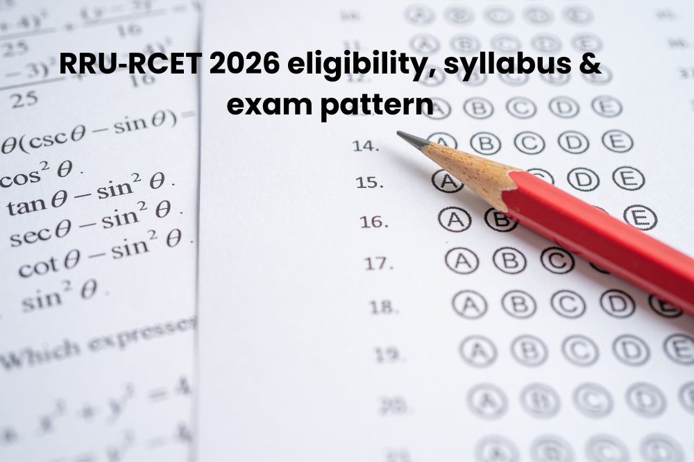 RRU‑RCET 2026 eligibility, syllabus & exam pattern